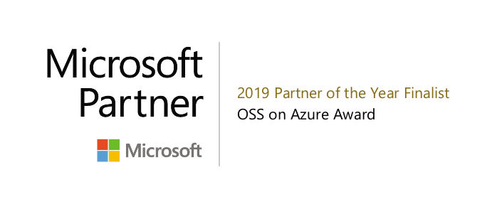 Finalist for 2019 Microsoft Open Source Applications and Infrastructure on Azure Partner of the Year Award 