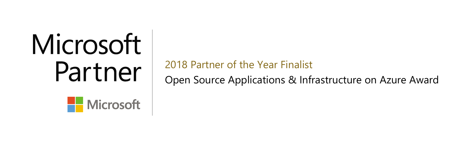 SNP Technologies recognized as a finalist for  Microsoft 2018 Partner of the Year Awards for Open Source Applications & Infrastructure on Azure Award